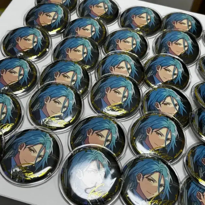 [BUNJANG] Ensemble Stars! Himel 5th Anniversary Can Badges Bundle Set / 앙스타 히메루 5주년 캔뱃지 일스타 싸인커버 42개 일괄판매