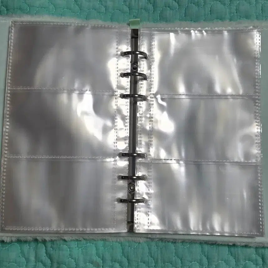 [BUNJANG] 6-Ring Diary Binder with Heart Pattern / 6공 다이어리 바인더
