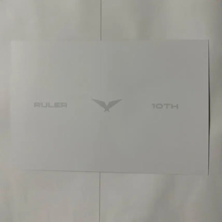 [BUNJANG] Ruler 10th Anniversary Fan Festa Postcard / MSI 팬페스타 룰러 Ruler 10주년 기념 엽서