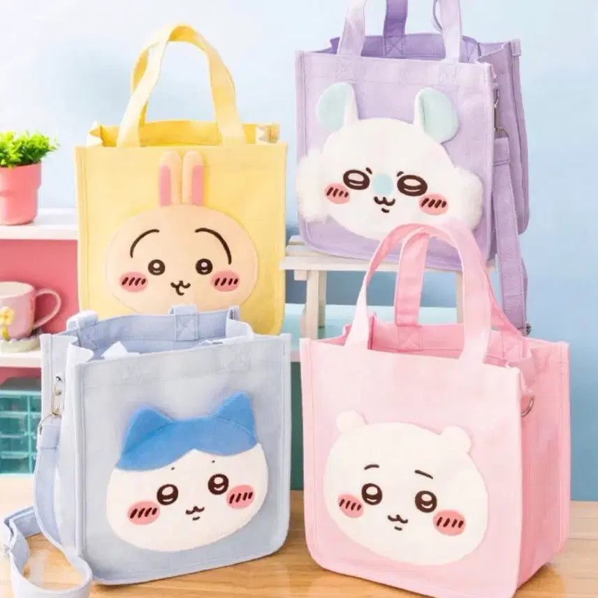 [BUNJANG] Chiikawa 2WAY Mini Tote Bag (Momonga) / 마지막 1개 남음!! [번장 최저가/새상품] 퍼레이드 치이카와 먼작귀 2WAY 미니 토트백 모몽가