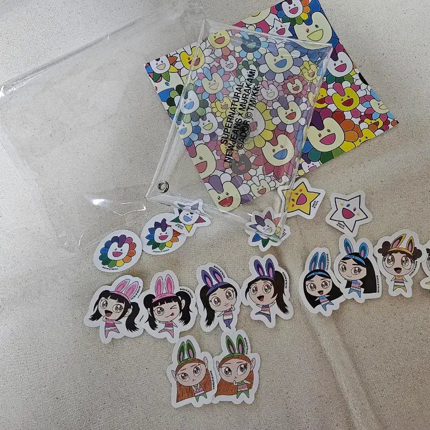 [BUNJANG] NewJeans Murakami PVC Sticker Pack / 뉴진스 무라카미 pvc 스티커 팩