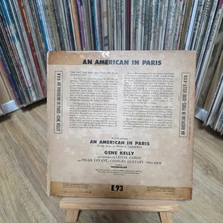 [BUNJANG] MGM An American in Paris 10-inch LP (1951 Soundtrack) / MGM American In Paris LP 10인치, 파리의 아메리카인, 골동품, lp