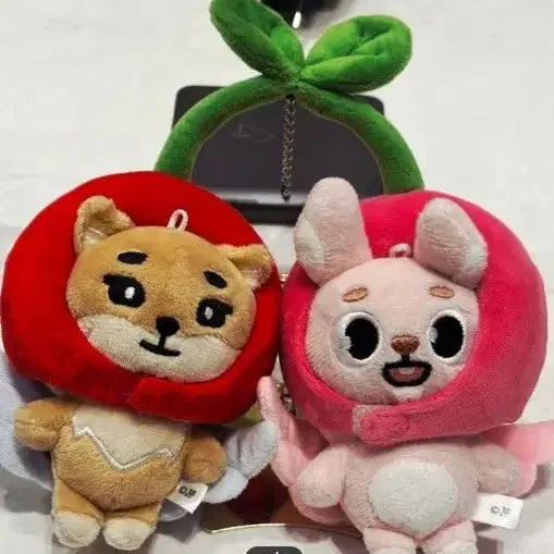 [BUNJANG] 10cm Doll Couple Cherry Hat / 10cm인형용 커플체리모자 솜솜옷장터