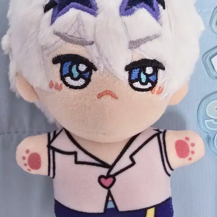 [BUNJANG] Honkai Impact 3rd Kevin Kaslana Acrylic Stand, Plush, Badge, Mini Figure Bundle / 붕괴3rd 케빈 카스라나 아크릴,뱃지,피규어,인형 일괄