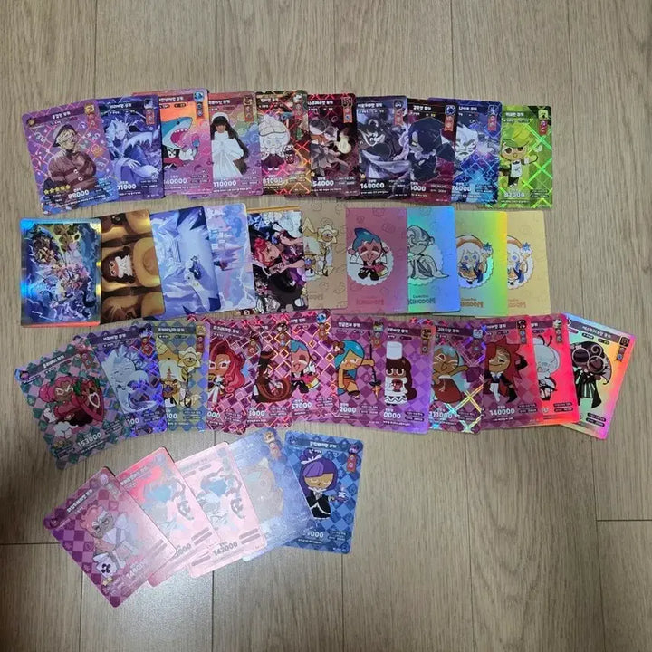 [BUNJANG] Cookie Run Kingdom Card Bundle Set / (일괄) 쿠킹덤 쿠키런 킹덤 카드 74장 일괄