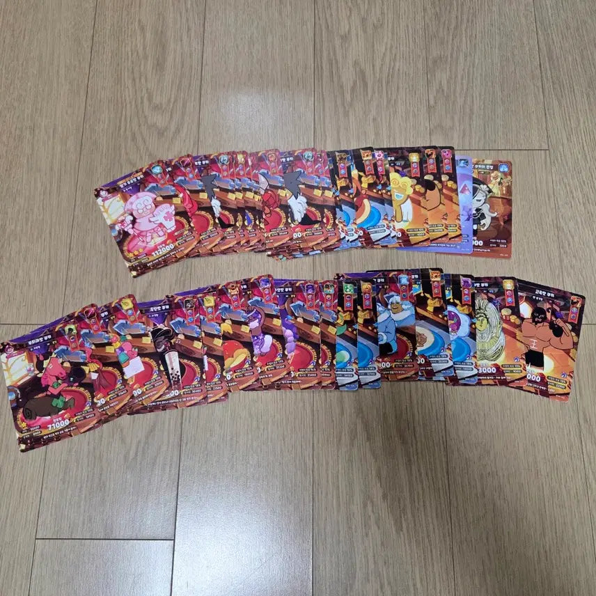[BUNJANG] Cookie Run Kingdom Card Bundle Set / (일괄) 쿠킹덤 쿠키런 킹덤 카드 74장 일괄