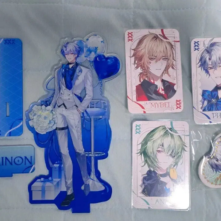 [BUNJANG] Honkai Star Rail Himeko White Day Wedding Acrylic Stand, Photocard, and Badge Bundle Set / 붕괴 스타레일 파이논 화이트데이 웨딩 아크릴 포카 뱃지 일괄