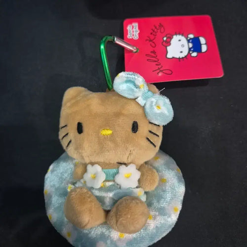 [BUNJANG] Tanning Hello Kitty Plush Keyring / 태닝 헬로키티 봉제 인형 키링 (새상품)
