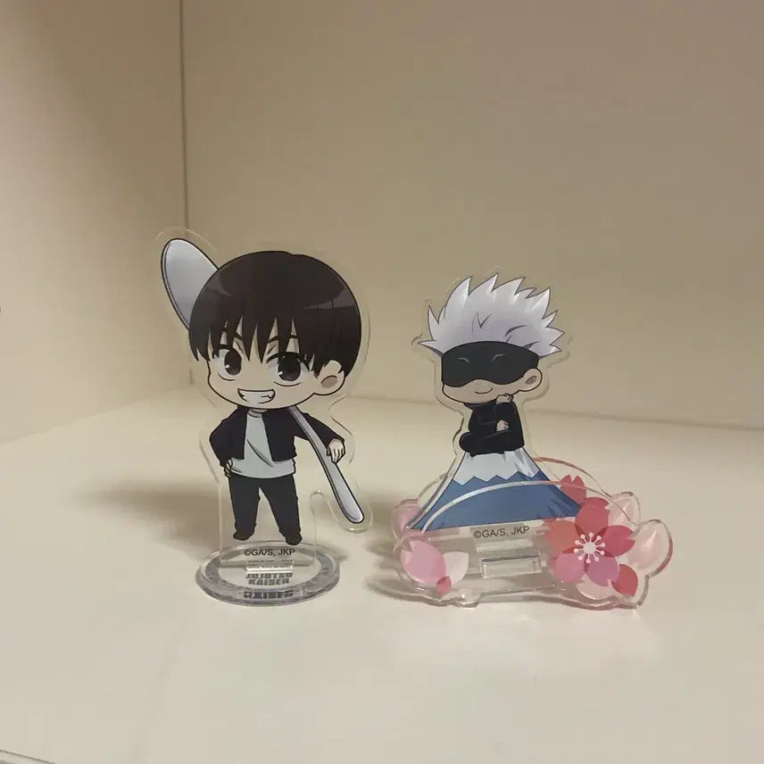 [BUNJANG] Jujutsu Kaisen Gojo &amp; Haibara Acrylic Stand Set / 주술회전 고죠, 하이바라 아크릴 일괄
