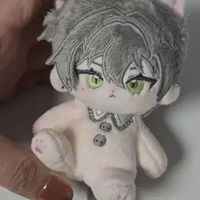 [BUNJANG] 10cm Unofficial Cotton Doll Silbrone (Bones Doll) / 10cm 솜인형 무속성 실브론(뼈깅)