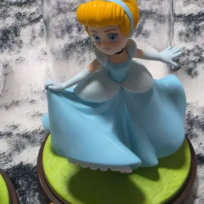 [BUNJANG] Pop Mart Disney Princesses Cinderella &amp; Tiana Figure Set Bundle / 팝마트 정품 디즈니 프린세스 피규어 신데렐라 티아나 인형 세트 일괄