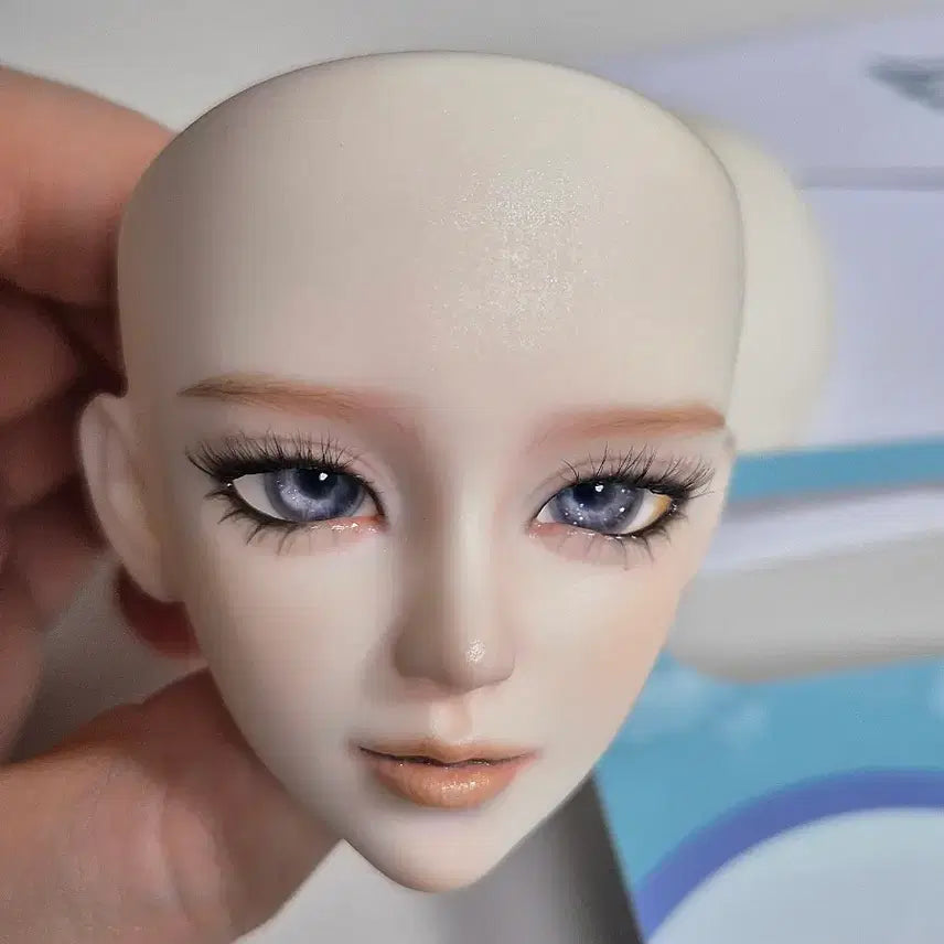 [BUNJANG] Hwayu Doll MSD Size Head Mia Baek Skin / 풀박스 MSD 헤드 구관 구체관절인형 머리