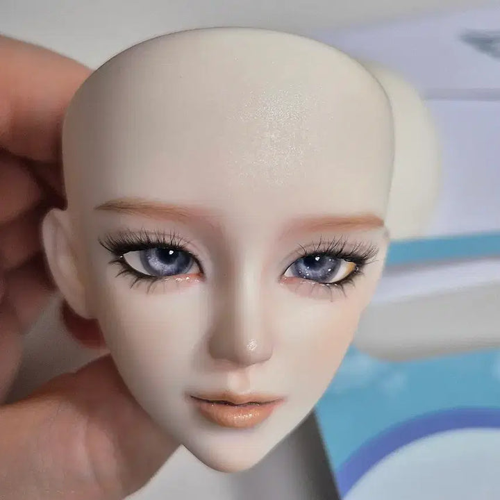 [BUNJANG] Hwayu Doll MSD Size Head Mia Baek Skin / 풀박스 MSD 헤드 구관 구체관절인형 머리