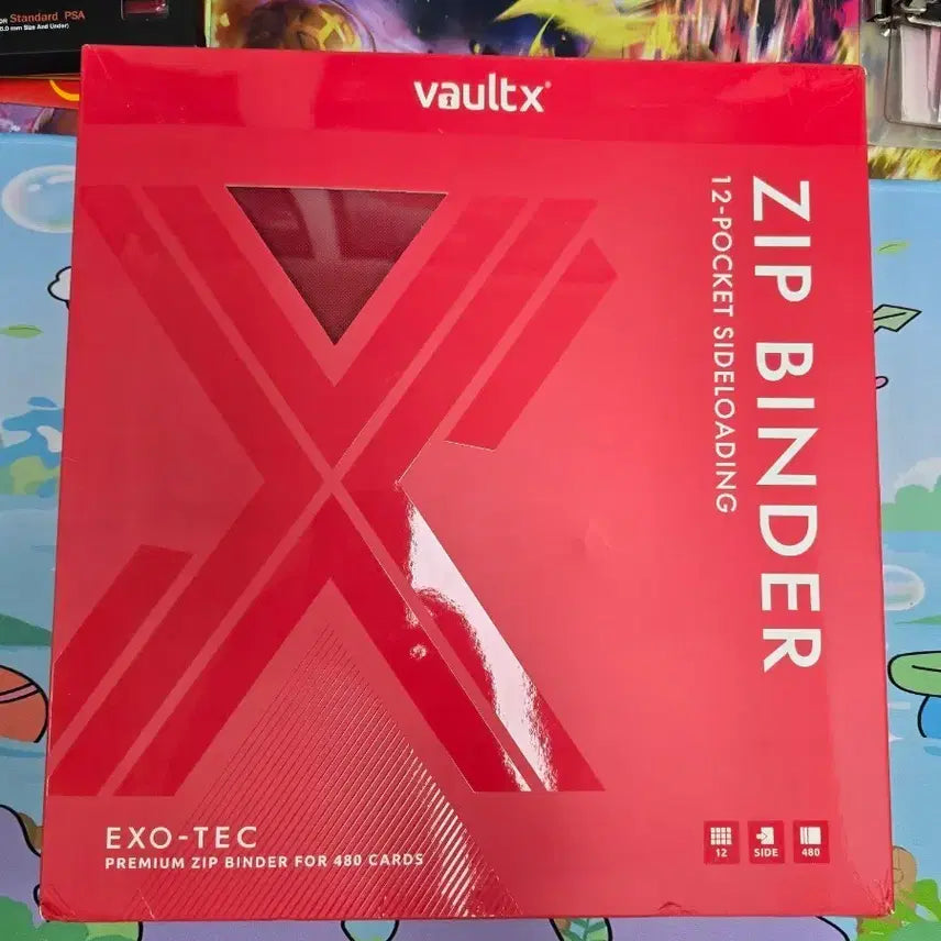 [BUNJANG] Vault X 12-Pocket Zipper Binder for Pokemon Cards / vault x 포켓몬 카드용 바인더 팝니다