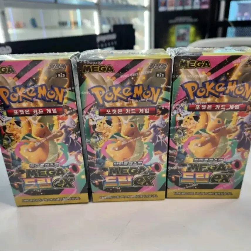 [BUNJANG] Pokemon Card Game Scarlet &amp; Violet Expansion Pack Booster Boxes (Megalodream EX, Terastal EX) / 메가드림ex 카드팩 미개봉