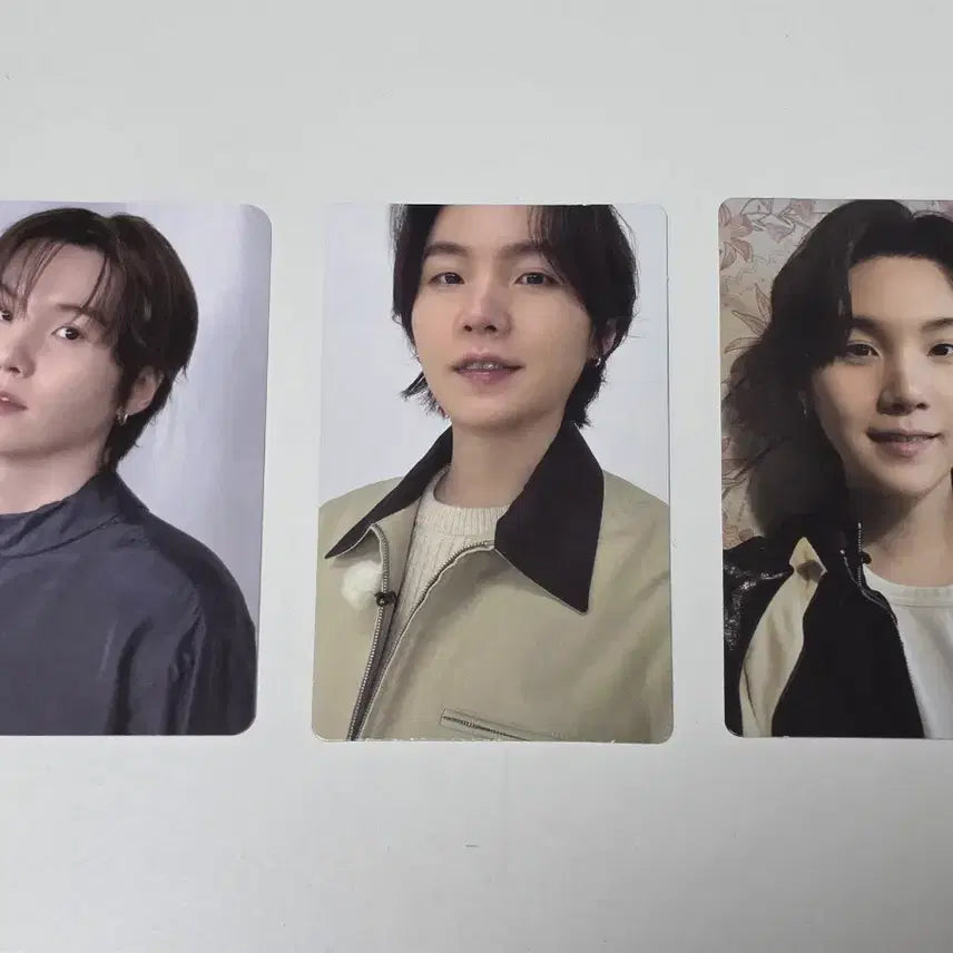 [BUNJANG] BTS Suga Arirang Go-yang Concert Amazon Album POB 3Photocards Bundle Set / BTS 아리랑 윤기 슈가 포카 고양콘 아미존 앨범 특전 3장 일괄