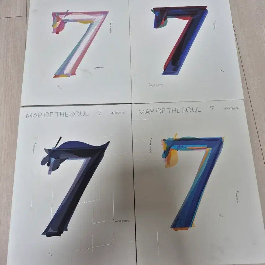 [BUNJANG] BTS MAP OF THE SOUL : 7 Album 4 Version Set / 방탄소년단 MAP OF THE SOUL 7 앨범 4종 세트