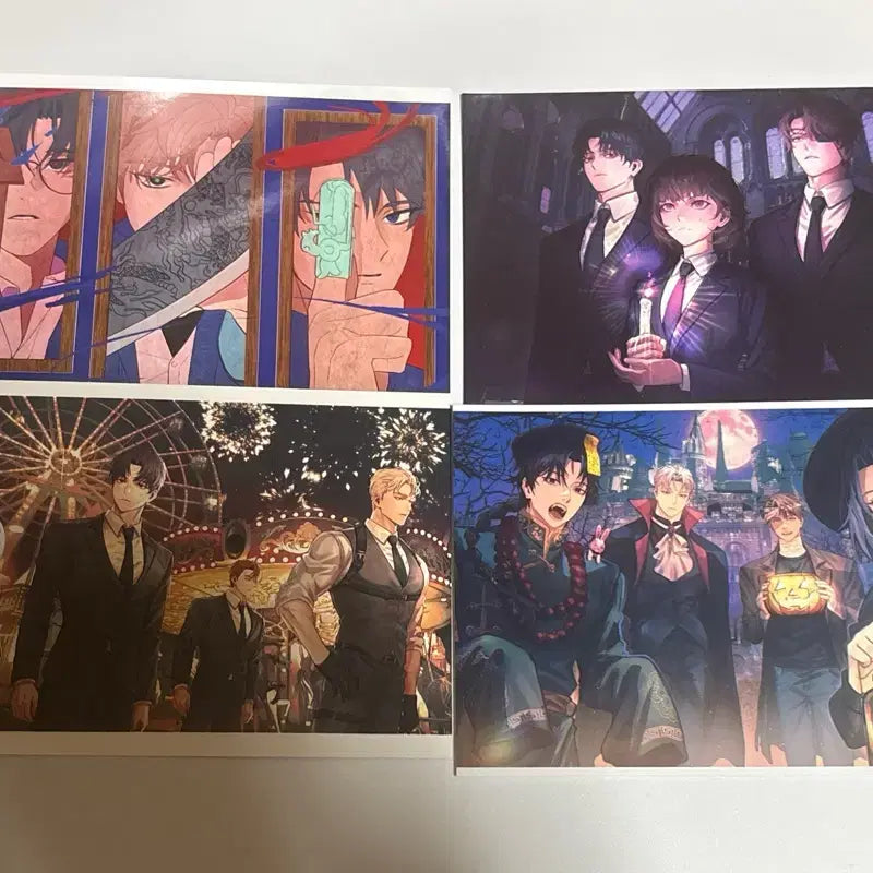 [BUNJANG] Bundle Set Ghostly Office Printty Matte Postcards / 일괄) 괴담출근 괴출 프린티 프박