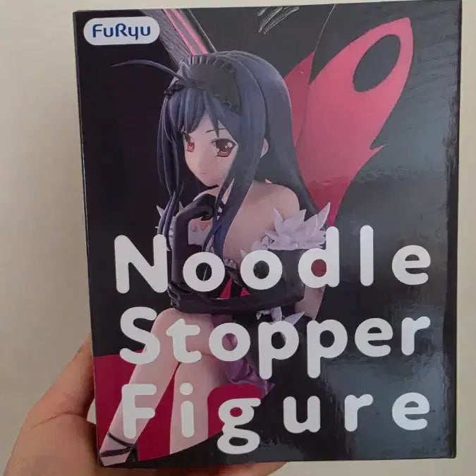 [BUNJANG] Fuuryu Accel World Kuroyuki-hime Noodle Stopper Figure (Sealed) / 미개봉) 후류 액셀 월드 흑설 공주 누들스토퍼 피규어