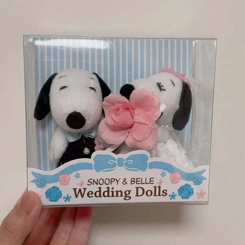 [BUNJANG] Snoopy Wedding Doll Set / 스누피 웨딩 인형 세트