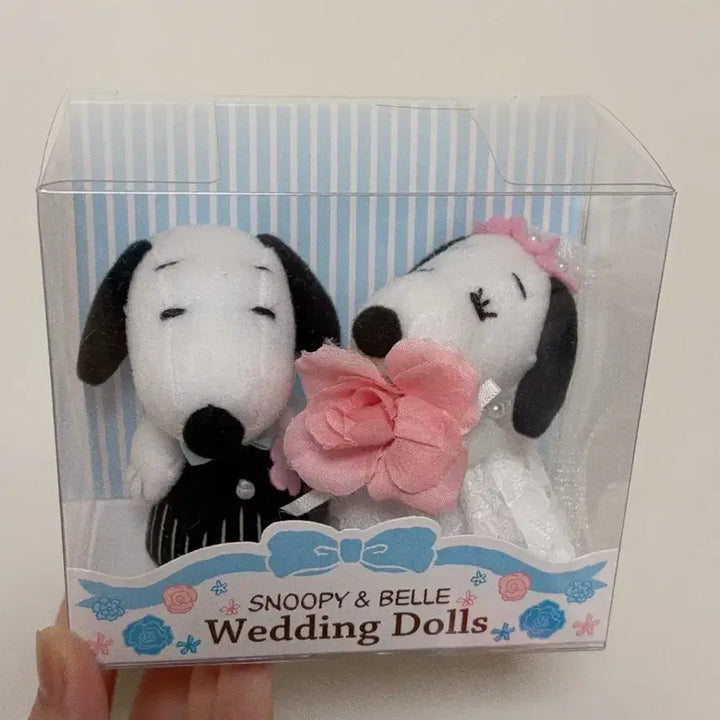 [BUNJANG] Snoopy Wedding Doll Set / 스누피 웨딩 인형 세트
