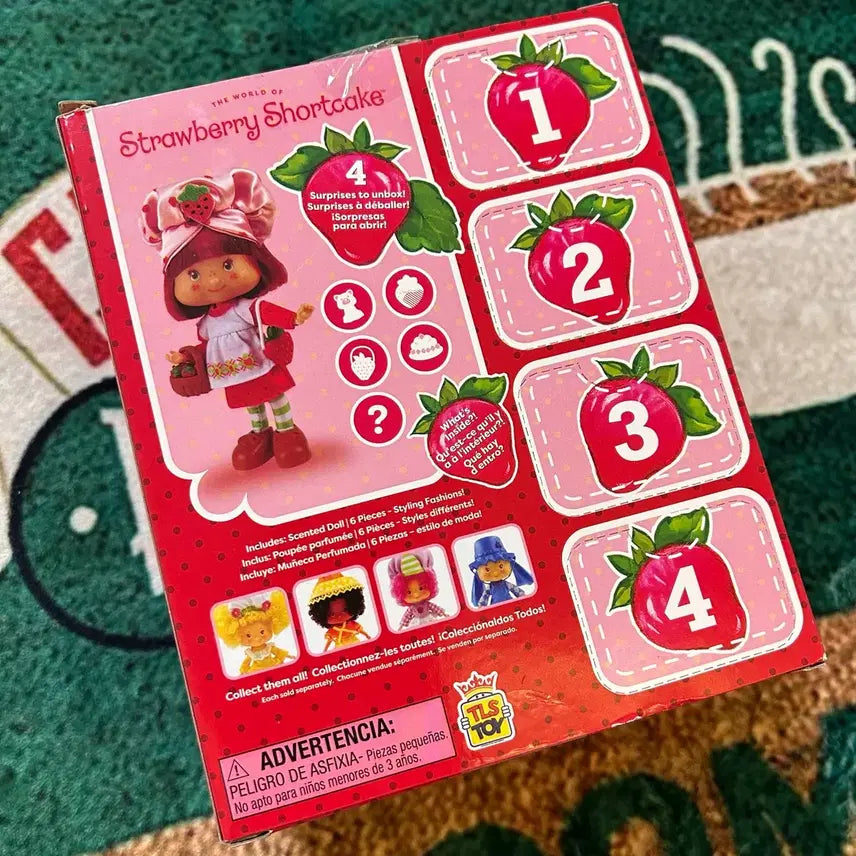 [BUNJANG] Strawberry Shortcake Doll Vintage Toy / 고전문구 스트로베리 쇼트케이크 인형 빈티지 인형 올드 토이