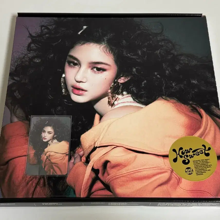[BUNJANG] NewJeans Danielle How Sweet Album + Aladdin POB Photocard Bundle Set / 뉴진스 다니엘 하우스윗 how sweet 앨범 + 알라딘 특전 포카 일괄