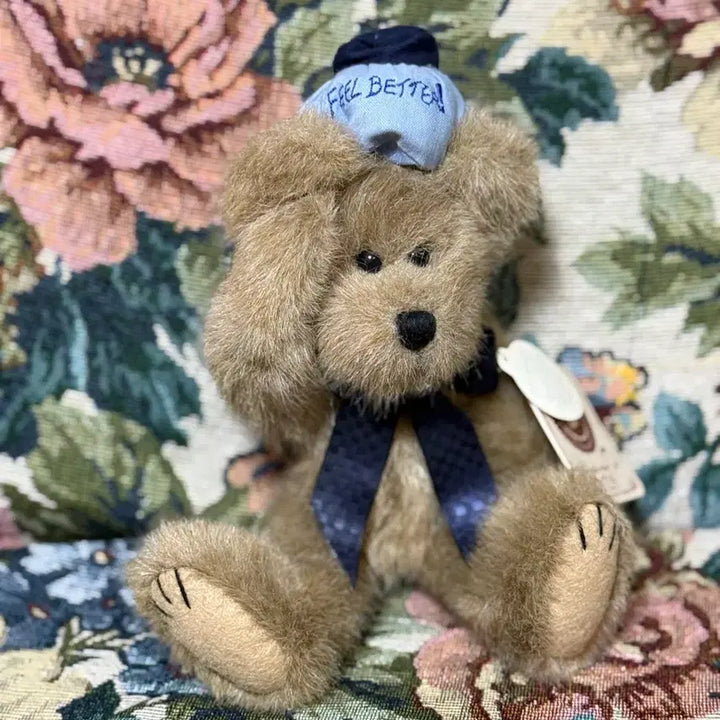 [BUNJANG] Boyds Bears "Feel Better" Message Bear Plush Toy / 보이즈베어 곰인형 "Feel Better" 메시지