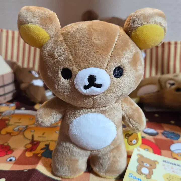 [BUNJANG] San-X Rilakkuma Self-Standing Mini Doll New / 산엑스 정품 리락쿠마 자립 스탠딩 미니인형 새상품