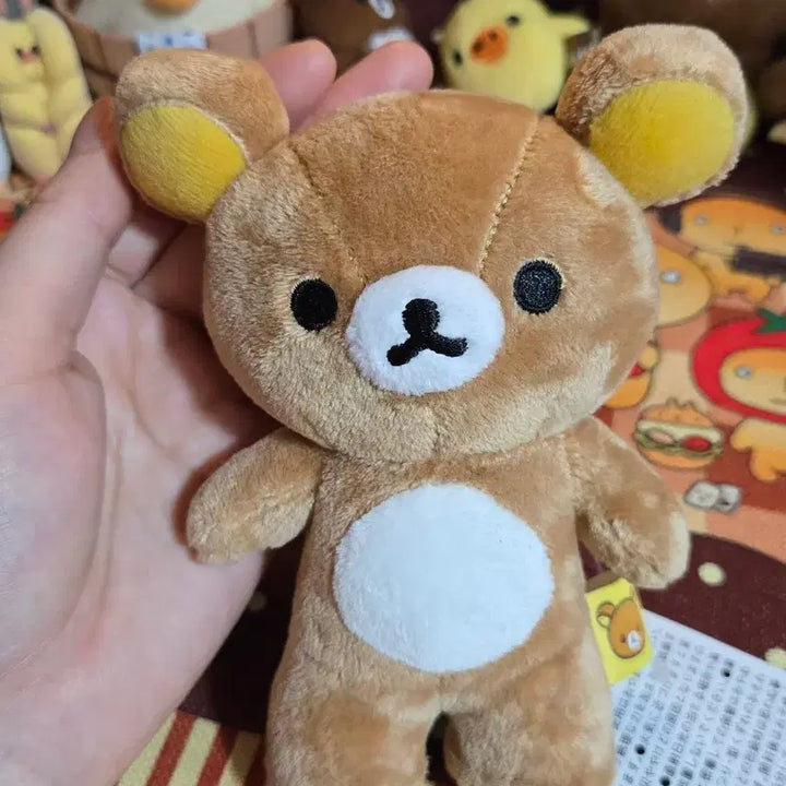 [BUNJANG] San-X Rilakkuma Self-Standing Mini Doll New / 산엑스 정품 리락쿠마 자립 스탠딩 미니인형 새상품