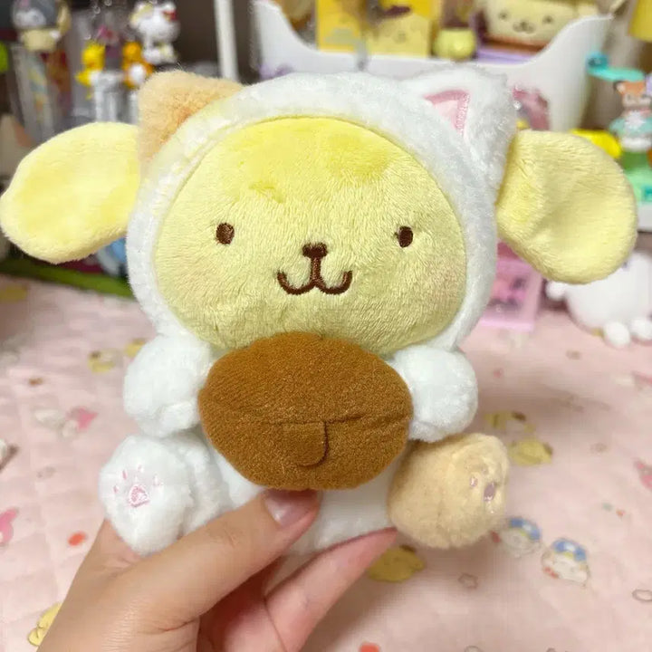 [BUNJANG] Classic Pompompurin Plush Toy / 고전 네코 폼폼푸린 인형 택x