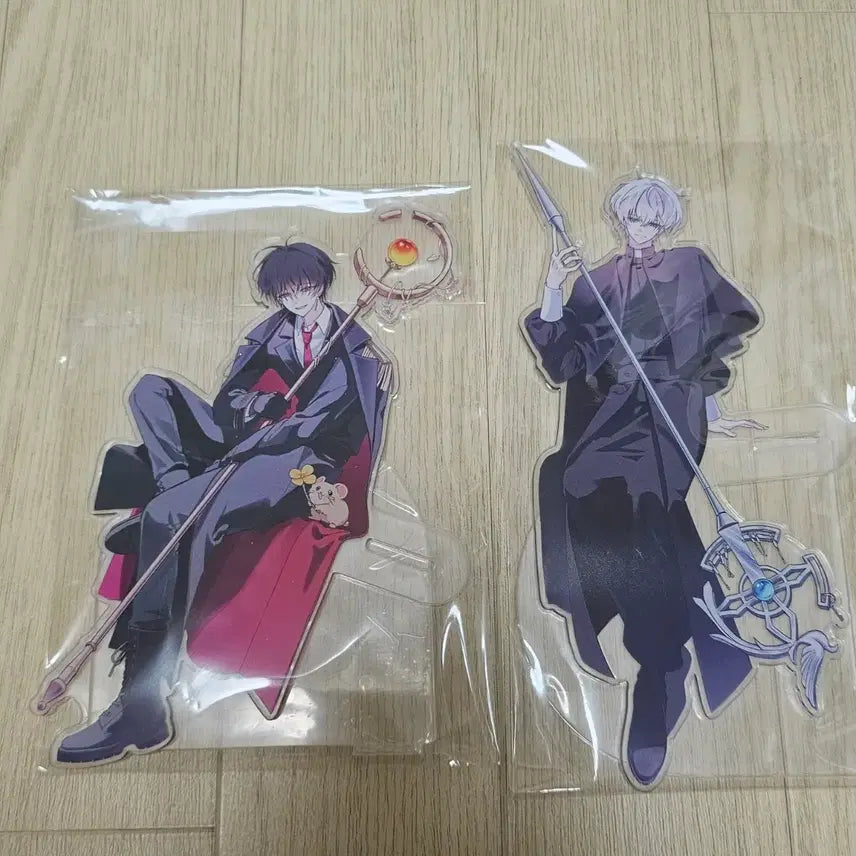 [BUNJANG] Machariyuki Large Noodle Stopper Acrylic Stand Set / 마차살 나르케 대형 아크릴스탠드 누들스토퍼 2종