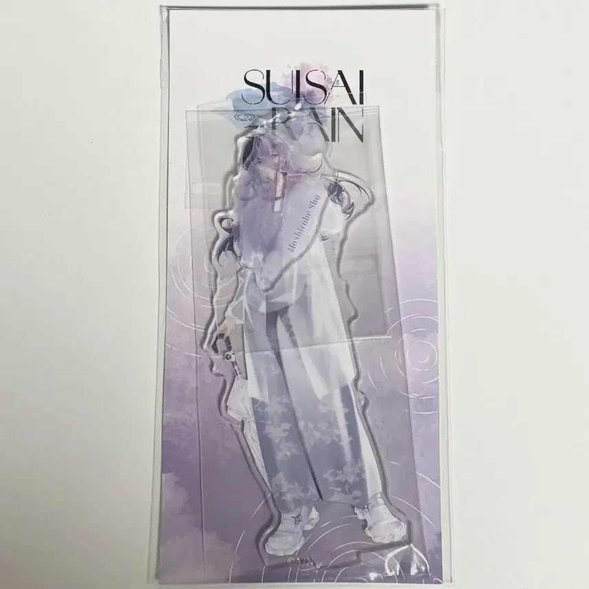 [BUNJANG] NIJISANJI Suisei Hoshimachi Hoshirube Rain Acrylic Stand / 니지산지 호시루베 스이사이 레인 아크릴 스탠드