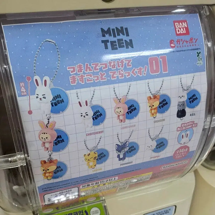 [BUNJANG] Mini Teen Cha Sseummi Gacha / 미니틴 대롱가챠 샤슴이 (원가이하 양도)