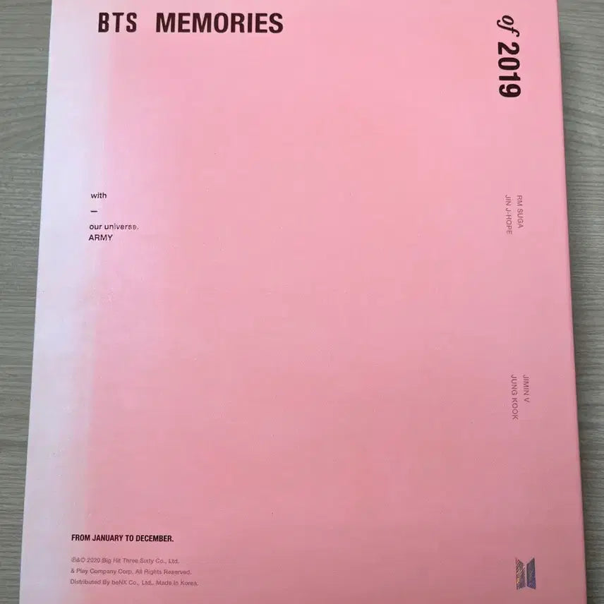 [BUNJANG] BTS 2019 Memories Full Set / 방탄소년단 2019 메모리즈 풀셋 양도