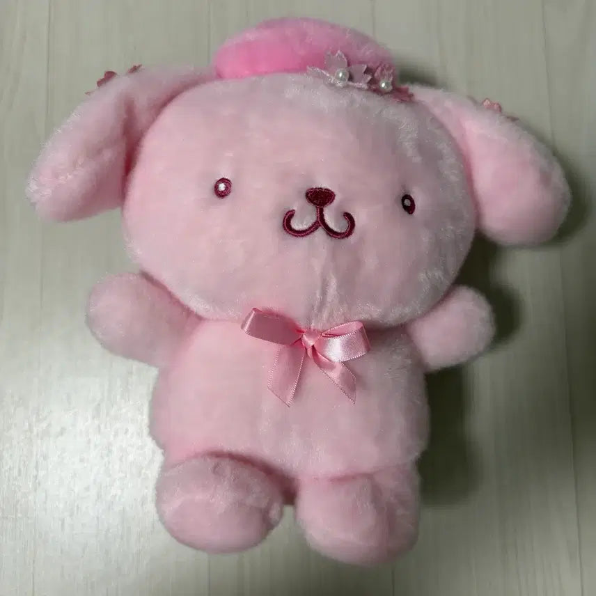 [BUNJANG] Sanrio Pompompurin Medium Plush Doll (25cm) / 산리오 핑크톤 폼폼푸린 25cm 중형 인형