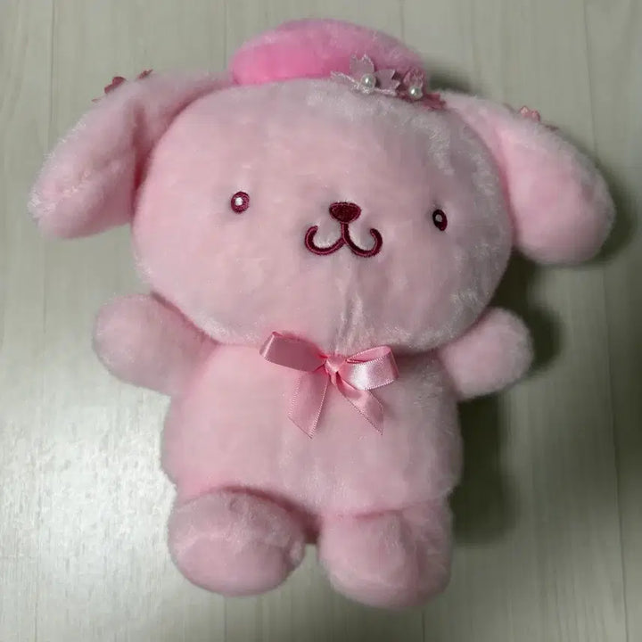 [BUNJANG] Sanrio Pompompurin Medium Plush Doll (25cm) / 산리오 핑크톤 폼폼푸린 25cm 중형 인형