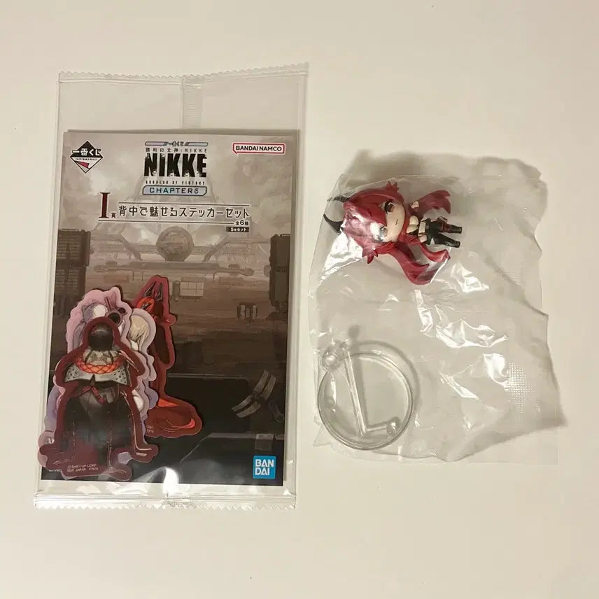 [BUNJANG] Niko Gacha Lottery Bundle Pin and Keychain Set / 니케 굿즈 일괄 뱃지 키링 가챠 쿠지
