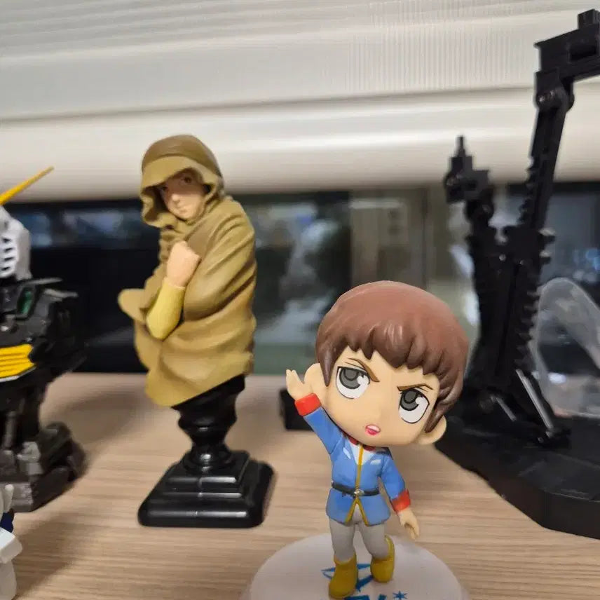 [BUNJANG] Gundam Amuro Ray Figures Set (4 Types) / 건담 아무로 레이 관련 피규어 4종