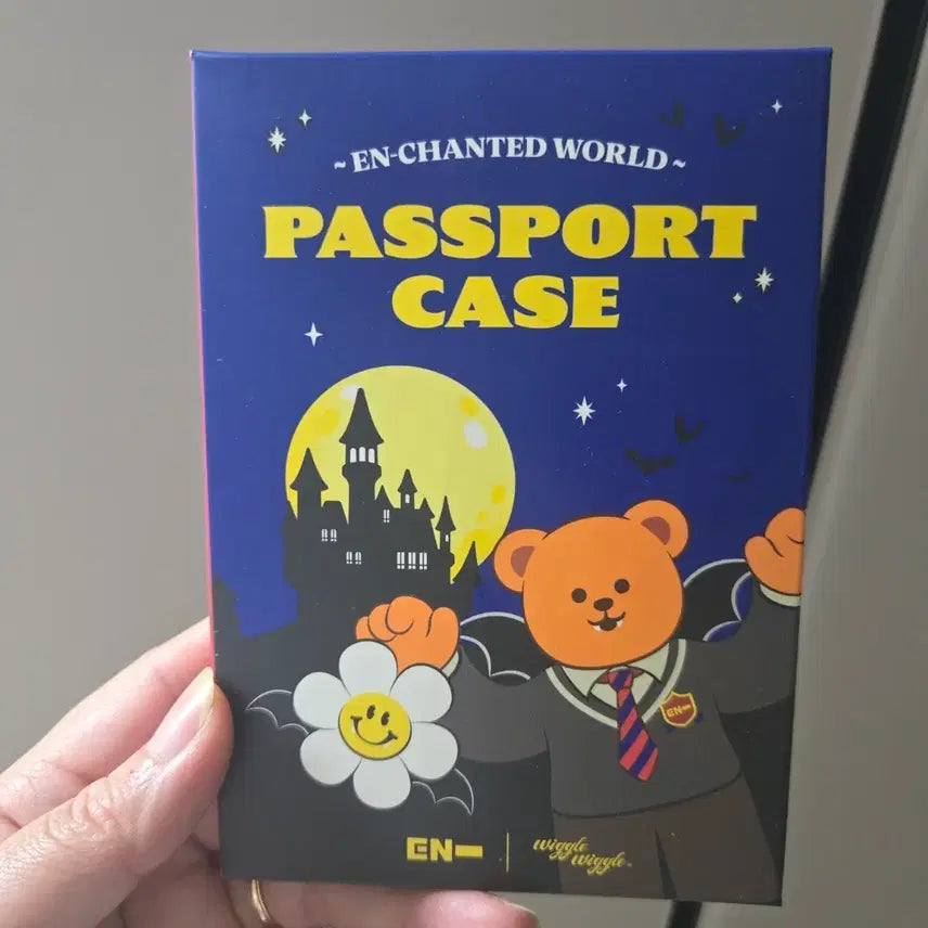 [BUNJANG] ENHYPEN Wiggle Wiggle Passport Case / 엔하이픈 위글위글 여권 케이스