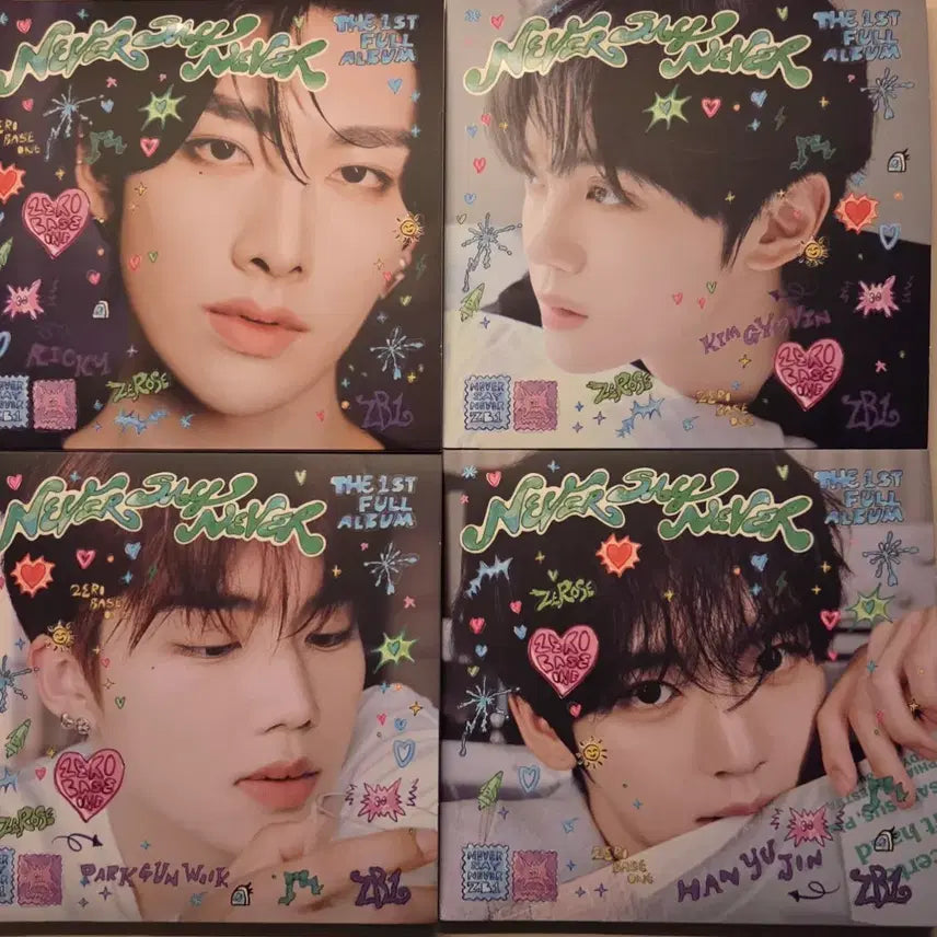 [BUNJANG] ZEROBASEONE NEVER SAY NEVER Unsealed Digipack Album / 제로베이스원 NEVER SAY NEVER 개봉 앨범 디지팩