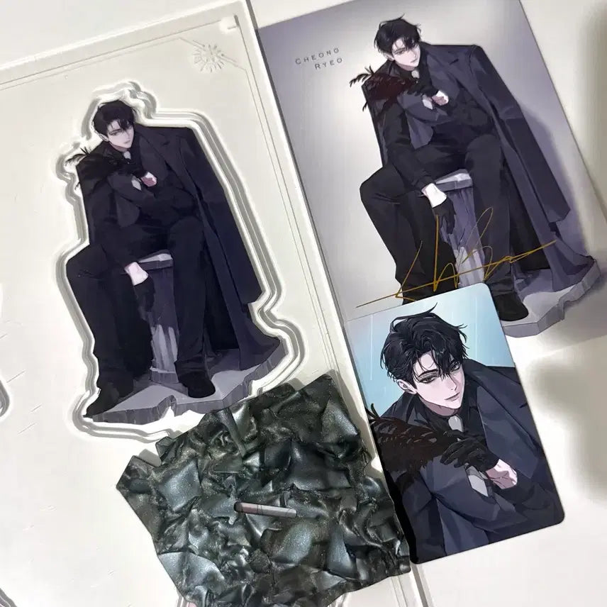 [BUNJANG] Debut or Die Taiwan Edition Vol 3+4 Cheongrye Acrylic Set with Photocard and Postcard / 데못죽 대만판 대만 3+4부 아크릴 특장판 청려 아크릴, 포카, 엽서