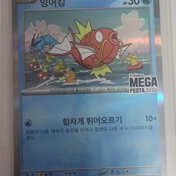 [BUNJANG] Pokemon Magikarp MEGA FESTA 2026 Promo Card / 포켓몬카드 잉어킹 MEGA FESTA 2026