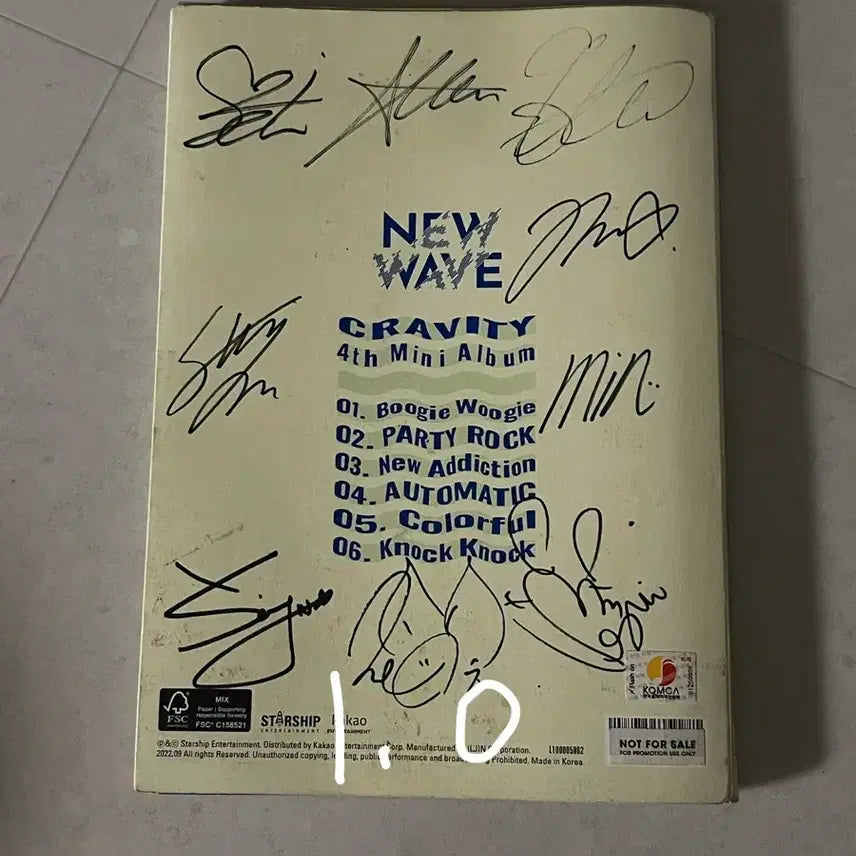[BUNJANG] CRAVITY Signed Album / 크래비티 사인앨범