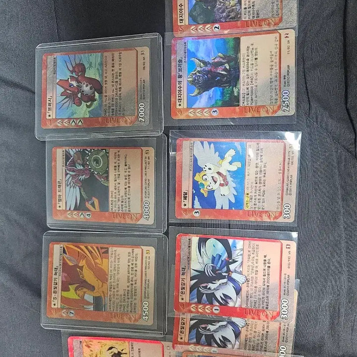 [BUNJANG] Liveon Cardriver Rare Cards / 라이브온 카드리버 희귀 카드 판매