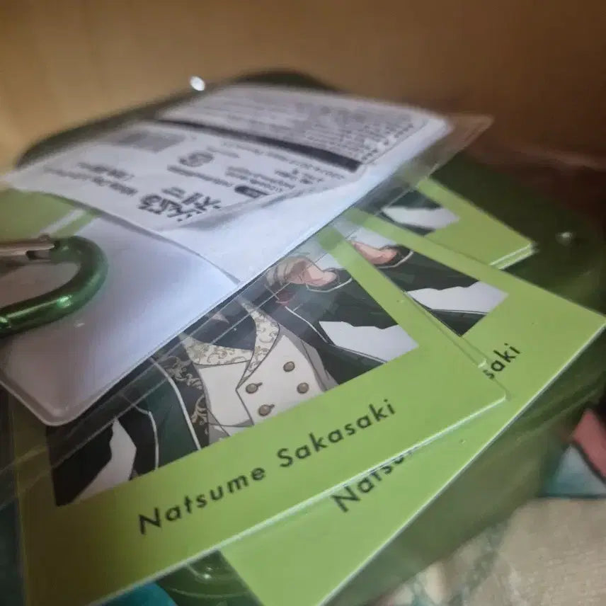 [BUNJANG] Ensemble Stars Switch Natsume White Day Letter Charm &amp; Photo Set (Sealed) / 앙스타 스위치 나츠메 화이트데이 레터 참 파샷츠 양도