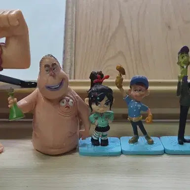 [BUNJANG] Wreck-It Ralph Figure Bundle Set (10 Figures) / 디즈니 주먹왕 랄프 피규어 일괄