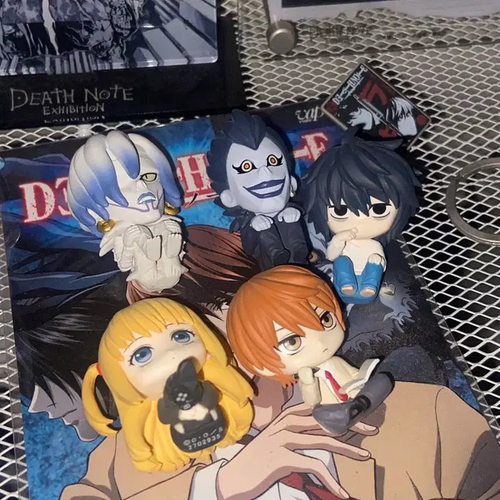 [BUNJANG] Death Note Machiboke Figure Set / 데스노트 마치보우케 피규어 ㅅㅊㅇ 라이토 엘 미사 류크 렘 가챠