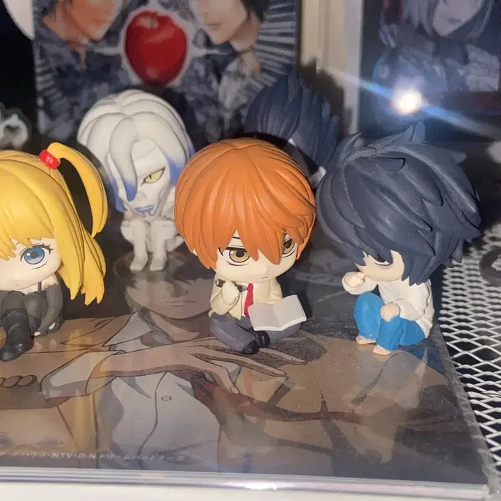 [BUNJANG] Death Note Machiboke Figure Set / 데스노트 마치보우케 피규어 ㅅㅊㅇ 라이토 엘 미사 류크 렘 가챠