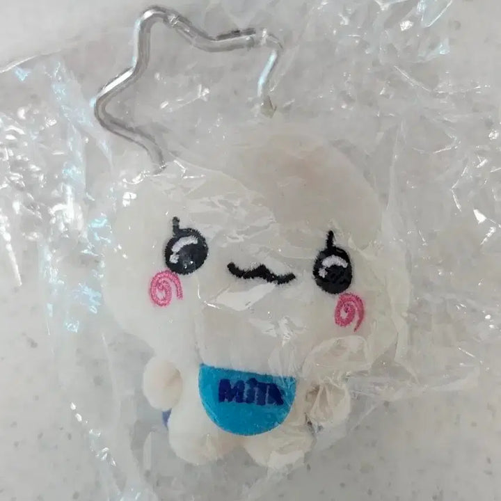 [BUNJANG] Shizukuchan Milk-kun Mascot Keychain Carabiner / 시즈쿠짱 인형 밀크군 키링 마스코트 카라비너